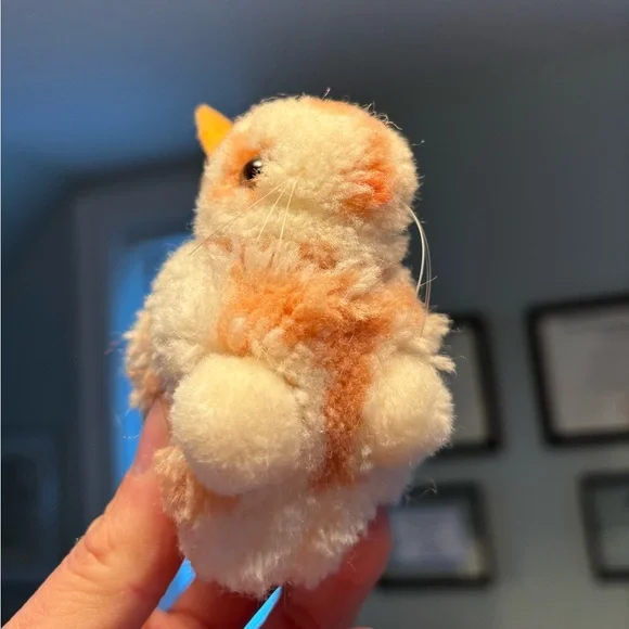 Steiff Orange and White Bunny Toy collectible - Picture 7 of 10